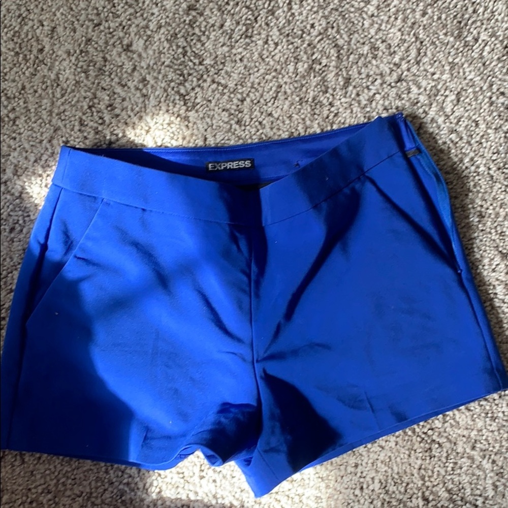 Blue shorts